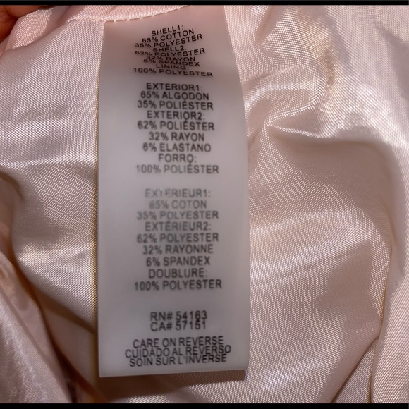 Karl Lagerfeld Paris Pink Jacquard Blazer 12 - Picture 4 of 8